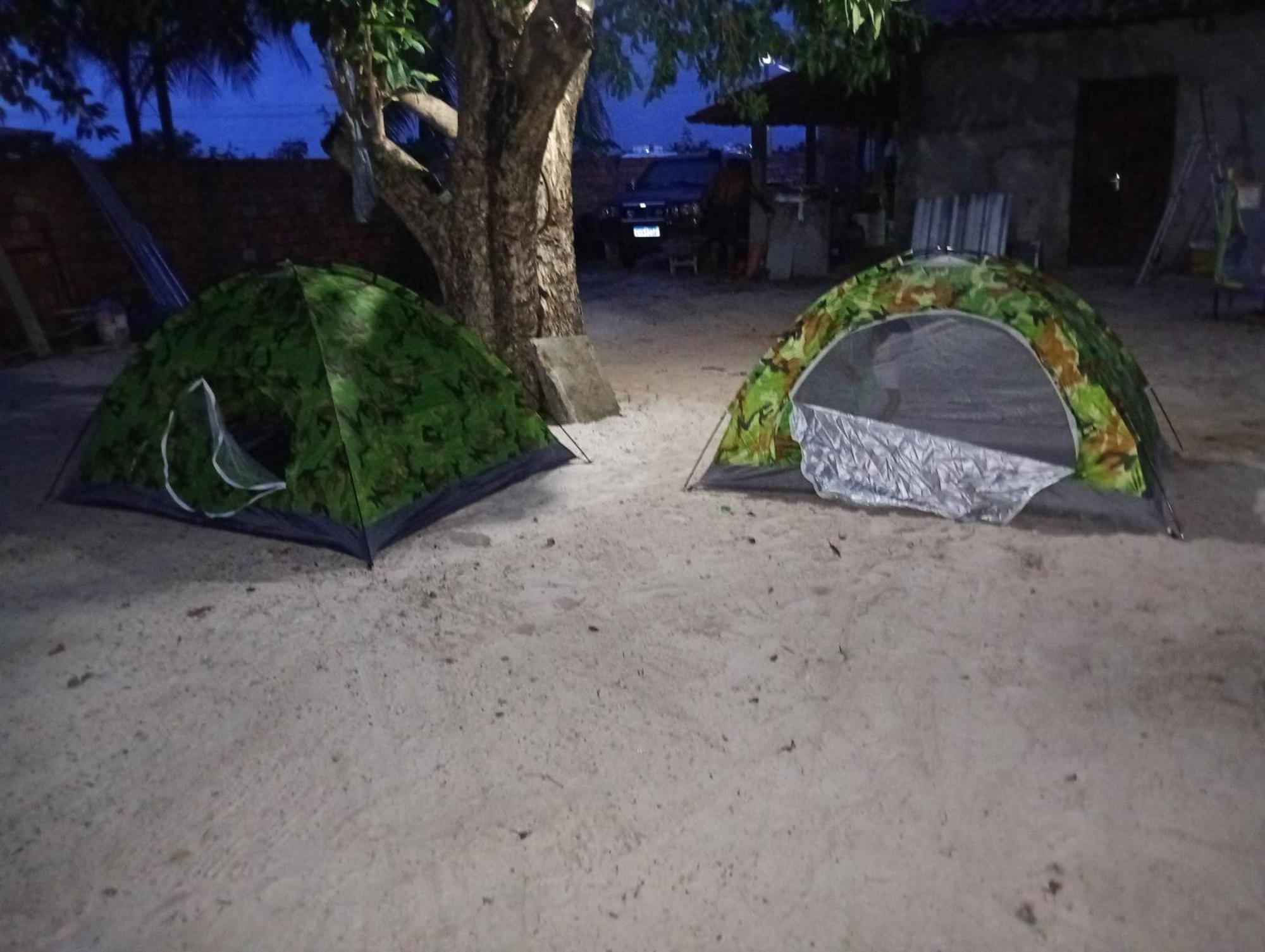 Hostel E Camping Na Rua Das Flores Santo Amaro do Maranhao Bagian luar foto